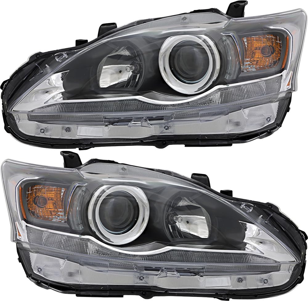 Amazon.com: For Lexus CT200h Headlights Lamps Set 2011 2012 2013